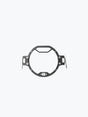 Legundary Custom Oculus headlight shield for Hero Xpulse 200 4V black mild steel protector