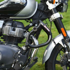 Moto Torque Crash Guard V3 for Royal Enfield Super Meteor 650 heavy duty engine protection accessory
