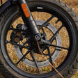 Auto Engina Fork Sliders for Royal Enfield Guerrilla 450 Black Aluminium Front Fork Protection