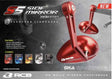 RCB 01MR003 alloy bar-end motorcycle side mirror set in Red, Gold, Silver and Blue