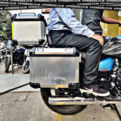 Hyperrider Royal Enfield Meteor 350 Saddle Stay Pannier Mount