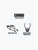 Legundary Custom KTM ADV 390 2025 saddle stay and gopher luggage carrier combo mild steel black touring setup