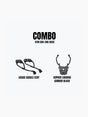 Legundary Custom KTM ADV 390 2025 saddle stay and gopher luggage carrier combo mild steel black touring setup