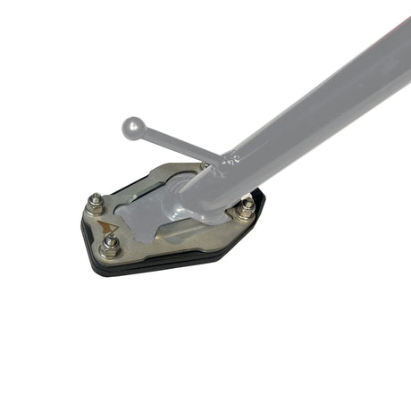Auto Engina Side Stand Extender for Triumph Speed 400 4mm Aluminium Black Silver