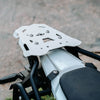 Legundary Custom KTM 390 Enduro R Gopher Luggage Carrier Silver mild steel aluminium rear rack touring carrier