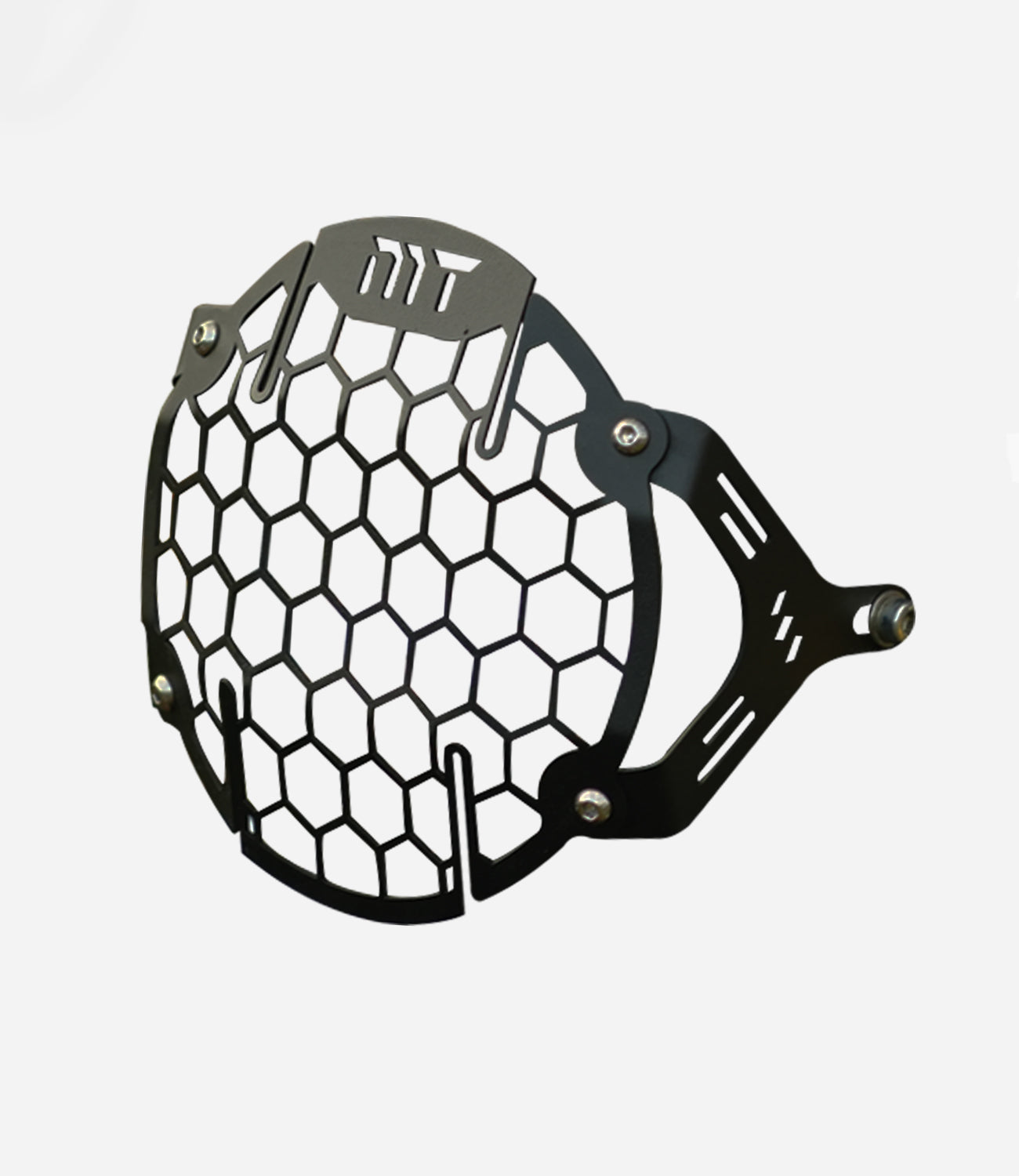 Moto Torque headlight grill for Royal Enfield Scram 411 black protection guard