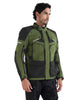 Royal Enfield Nirvik V3 Class A Riding Jacket in Olive and Black