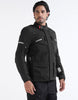 Royal Enfield Nirvik V3 Class A Riding Jacket in Olive and Black