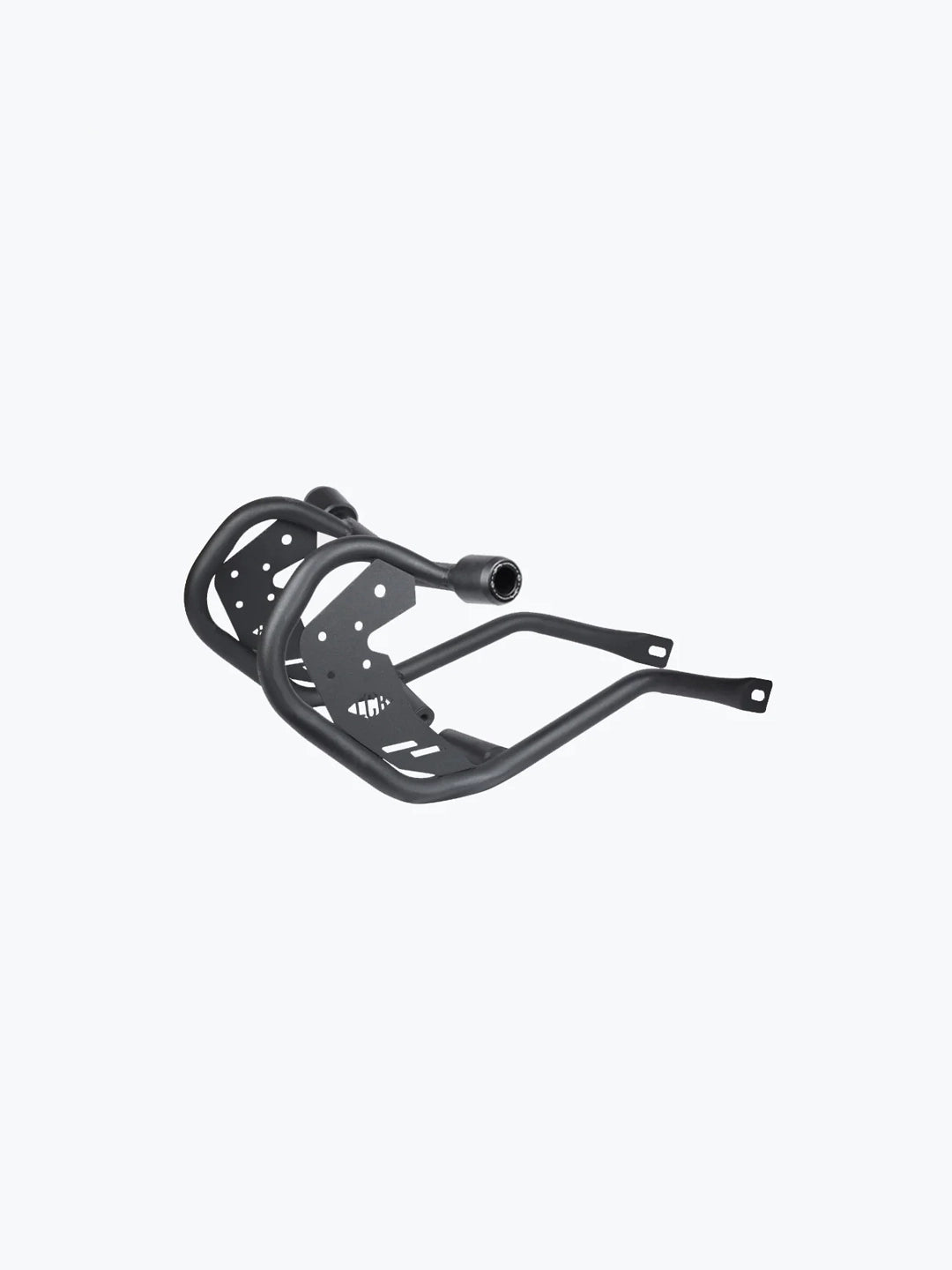 Legundary Custom Pegasus Crash Guard with Slider for Bajaj Dominar 400 Black Mild Steel Engine Protection Bar