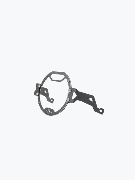 Legundary Custom Oculus headlight shield for Hero Xpulse 200 4V black mild steel protector