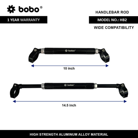 BOBO HB2 handlebar extension rod motorcycle accessory mount bar bike gps phone holder extension bracket