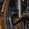 Auto Engina Fork Sliders for Royal Enfield Guerrilla 450 Black Aluminium Front Fork Protection