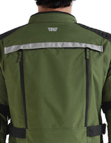 Royal Enfield Nirvik V3 Class A Riding Jacket in Olive and Black