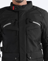Royal Enfield Nirvik V3 Class A Riding Jacket in Olive and Black