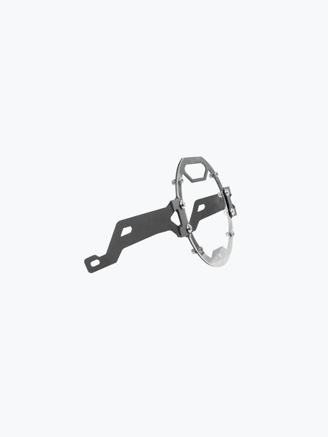 Legundary Custom Oculus headlight shield for Hero Xpulse 200 4V black mild steel protector