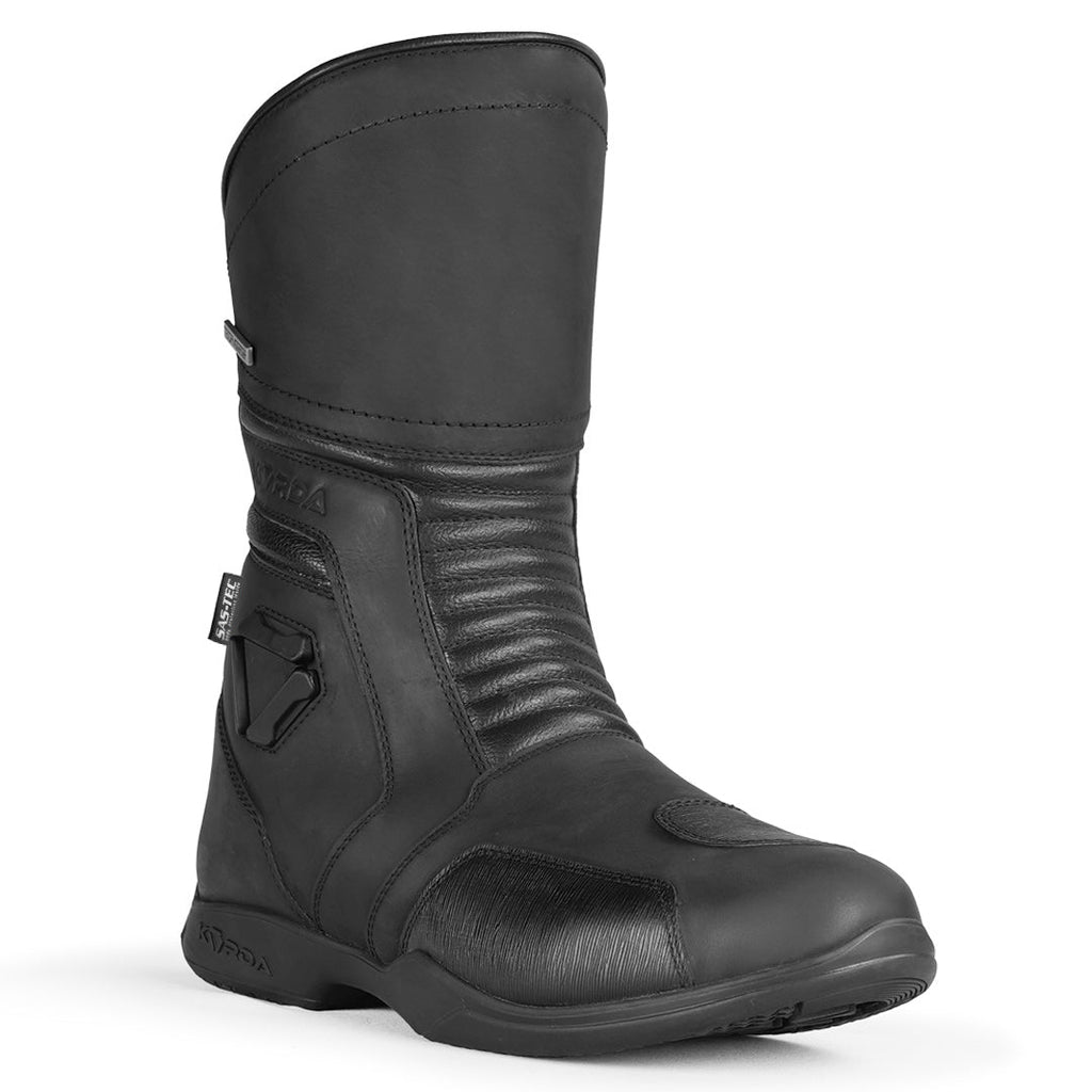 KORDA TourMaster High black waterproof motorcycle riding boots