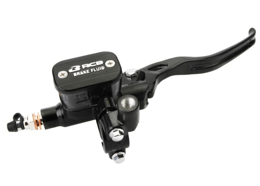 RCB E3 Series black 14mm RH master brake pump 01BP039B