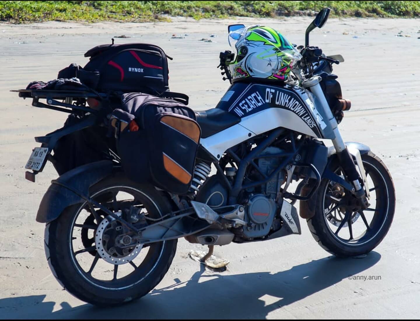 Hyperrider KTM Duke Old Model Top Rack for Duke 125 and Duke 390 Luggage Carrier