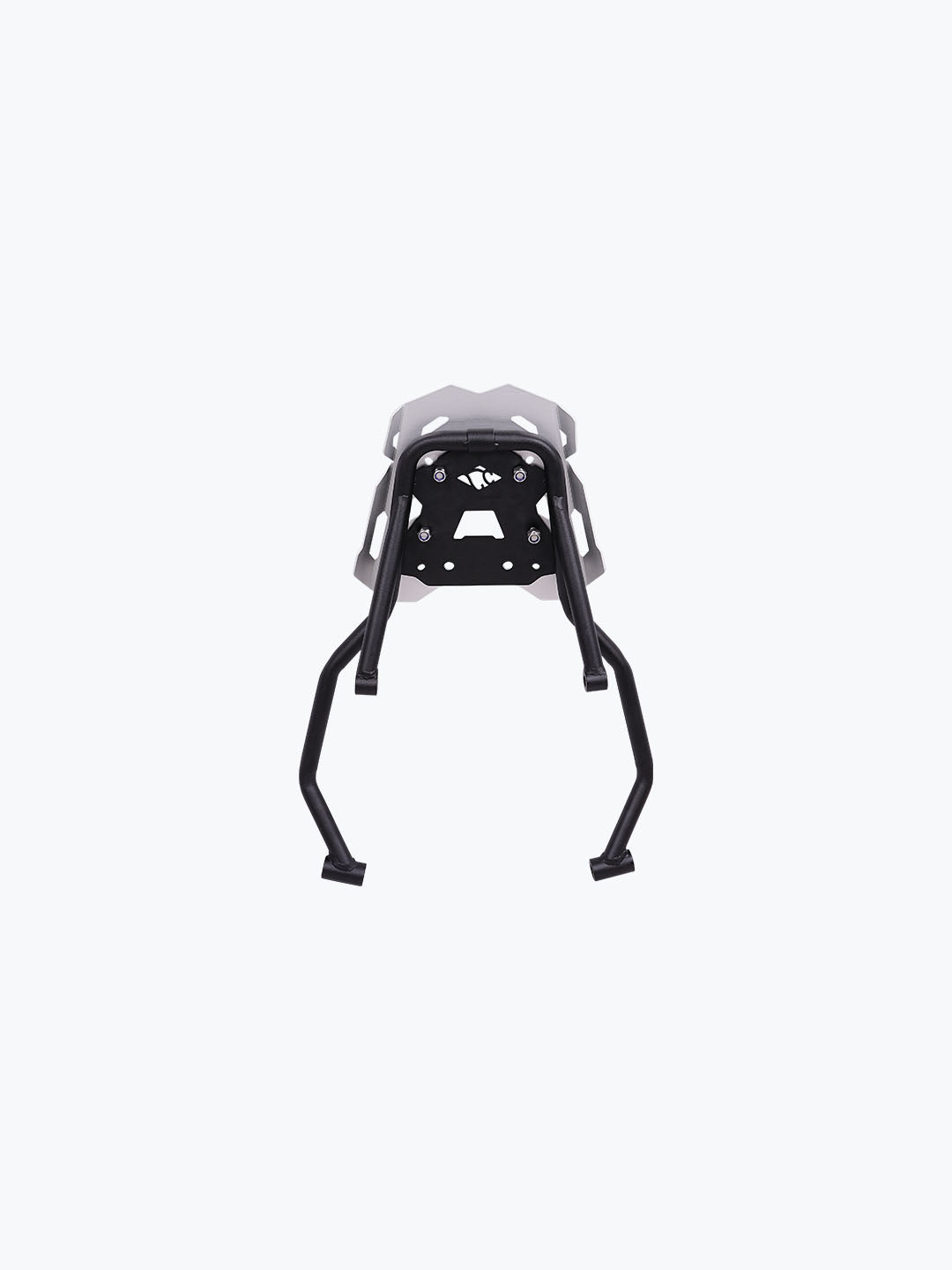 Legundary Custom KTM 390 Enduro R Gopher Luggage Carrier Silver mild steel aluminium rear rack touring carrier