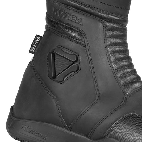 KORDA TourMaster High black waterproof motorcycle riding boots