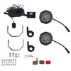 LGP DK-550 PRO 90W LED spotlight for bike and car waterproof auxiliary fog light dual beam driving lamp