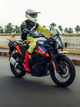 Legundary Custom KTM Adventure 390 Raptor Upper Crash Guard Black heavy duty mild steel engine protection accessory