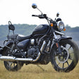 Auto Engina 27mm Crash Guard and Leg Guard for Royal Enfield Meteor 350 with Built-In Polyamide Sliders in Textured Black