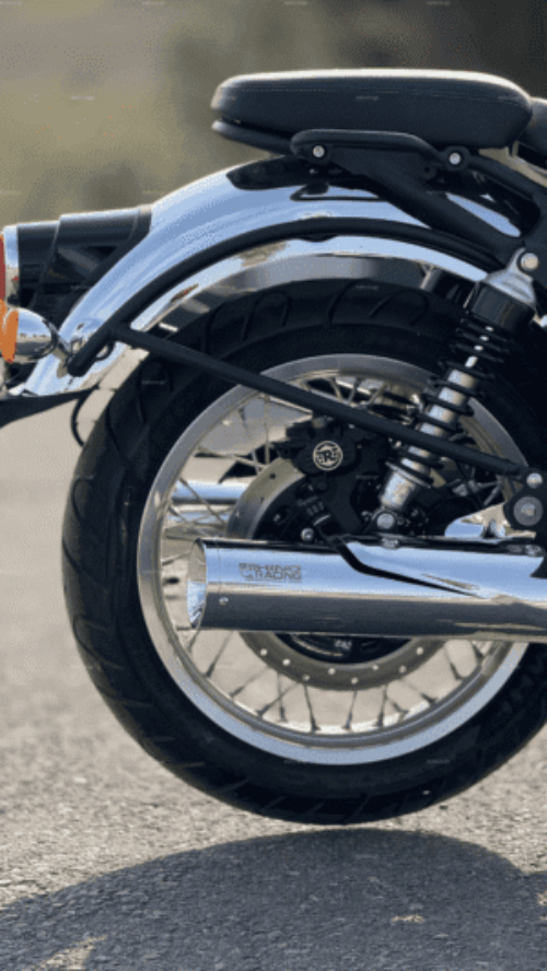 Rhino Racing C-V1 304 stainless steel performance exhaust for Royal Enfield Classic 650