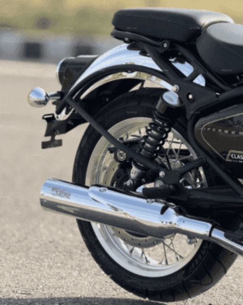 Rhino Racing C-V1 304 stainless steel performance exhaust for Royal Enfield Classic 650