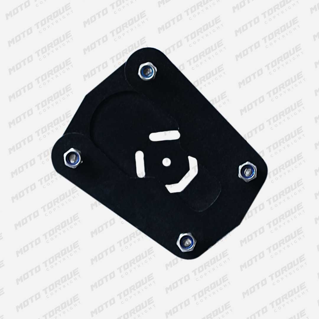 Mototorque side stand extender KTM Duke 390 Gen 3 enlarged foot plate
