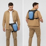 Vantora ARC 4-in-1 Travel Bag Convertible Crossbody Sling Thigh Bag Waist Pouch and Motorcycle Tank Bag