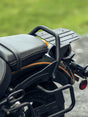 Legundary Custom Super Meteor 650 Comet Luggage Carrier Black Mild Steel Motorcycle Accessory