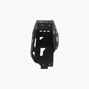 Legundary Custom Honda NX500 Vambrace Bash Plate Black – sturdy aluminium engine sump guard skid plate, providing reliable underbody protection and a sleek black finish for the Honda NX500.