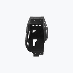 Legundary Custom Honda NX500 Vambrace Bash Plate Black – sturdy aluminium engine sump guard skid plate, providing reliable underbody protection and a sleek black finish for the Honda NX500.
