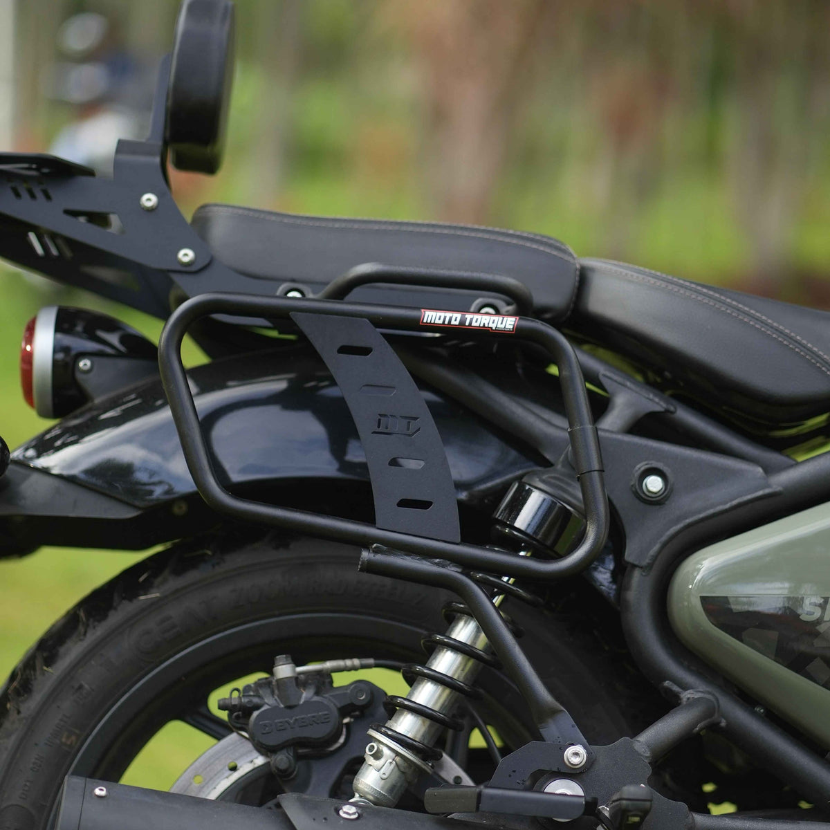 Moto Torque Saddle Stay for Royal Enfield Shotgun 650 Saddle Bag Support