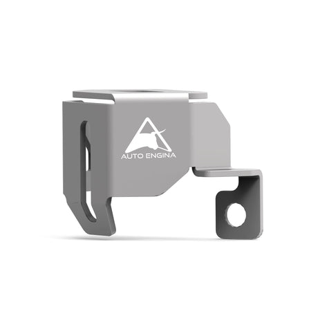 Auto Engina Brake Oil Reservoir Cover for Triumph Speed 400 1.5mm Mild Steel Textured Silver