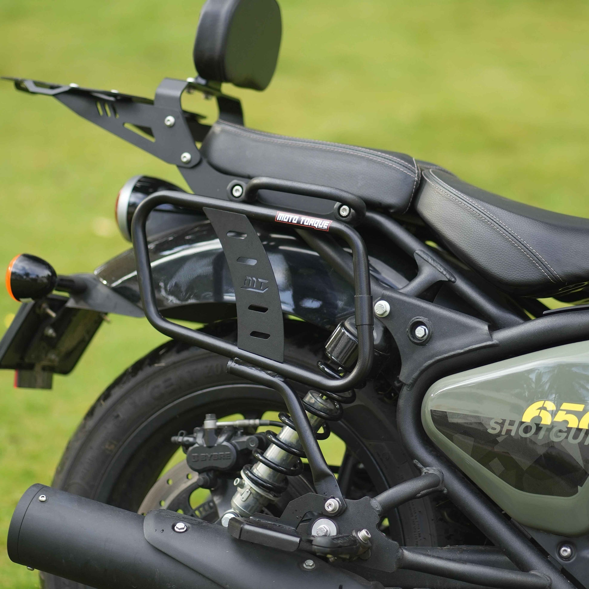 Moto Torque Saddle Stay for Royal Enfield Shotgun 650 Saddle Bag Support