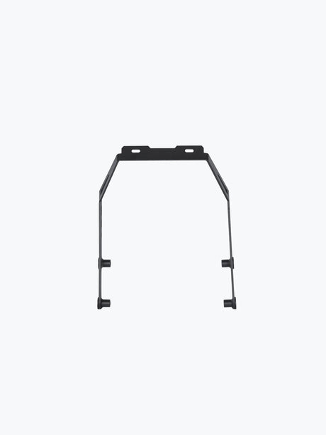Legundary Custom Brooch Number Plate Holder for Bajaj Dominar 400 Black Mild Steel Tail Tidy License Plate Mount