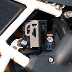 Moto Torque Mild Steel Reservoir Oil Guard for TVS Apache RTX 300