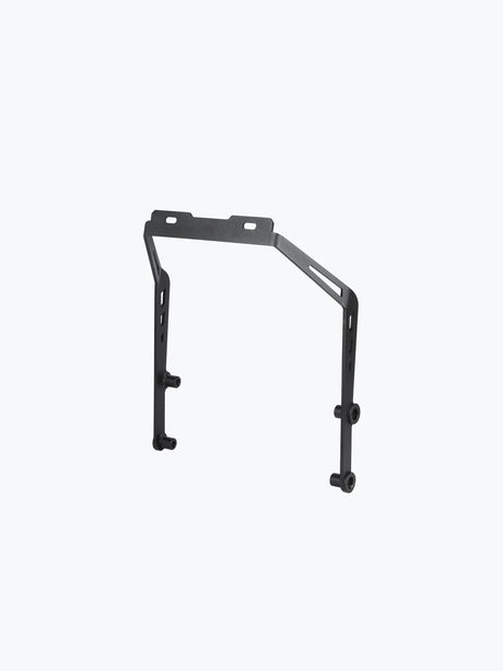 Legundary Custom Brooch Number Plate Holder for Bajaj Dominar 400 Black Mild Steel Tail Tidy License Plate Mount