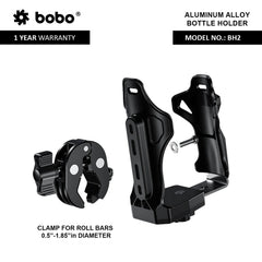 BOBO BH2 bottle holder motorcycle bike water bottle cage handlebar mounted drink holder