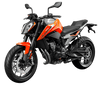Hold My Throttle cruise control kit for KTM 790 Duke with White OBD port