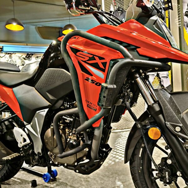 Hyperrider Suzuki V-Strom SX 250 Crash Guard Type 2 with Universal Slider