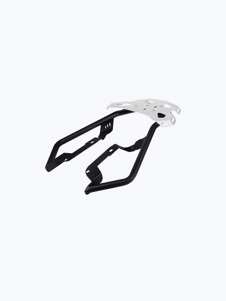 Legundary Custom Gopher Luggage Carrier Triumph Tiger 660 Black Silver Rear Rack