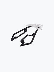 Legundary Custom Gopher Luggage Carrier Triumph Tiger 660 Black Silver Rear Rack