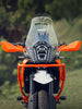 Legundary Custom KTM ADV 390 2025 cosmic headlight grill mild steel aluminium black silver protector