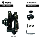 BOBO BH2 bottle holder motorcycle bike water bottle cage handlebar mounted drink holder