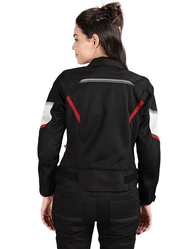 Royal Enfield Streetwind Eco Women’s Riding Jacket in Black
