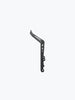 Legundary Custom Brooch Number Plate Holder for Bajaj Dominar 400 Black Mild Steel Tail Tidy License Plate Mount