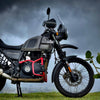 Auto Engina Crash/Leg Guard for Royal Enfield Himalayan 411 | Heavy-Duty Steel Protection with Built-In Sliders